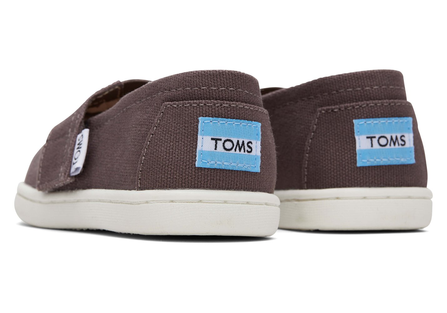 Toms Alpargata Tiny Canvas Espadrille Brown - Kids - 70516-QJKU